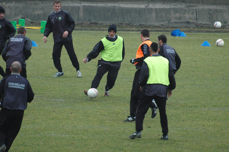 Training foto's ADO Zuiderpark 30-11-2007